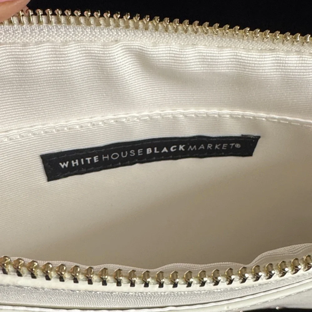 White House Black Market Floral Studded Wristlet - Picture 5 of 6